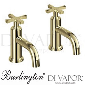 Burlington RIV7 GOLD Riviera Basin Pillar Taps Spare Parts