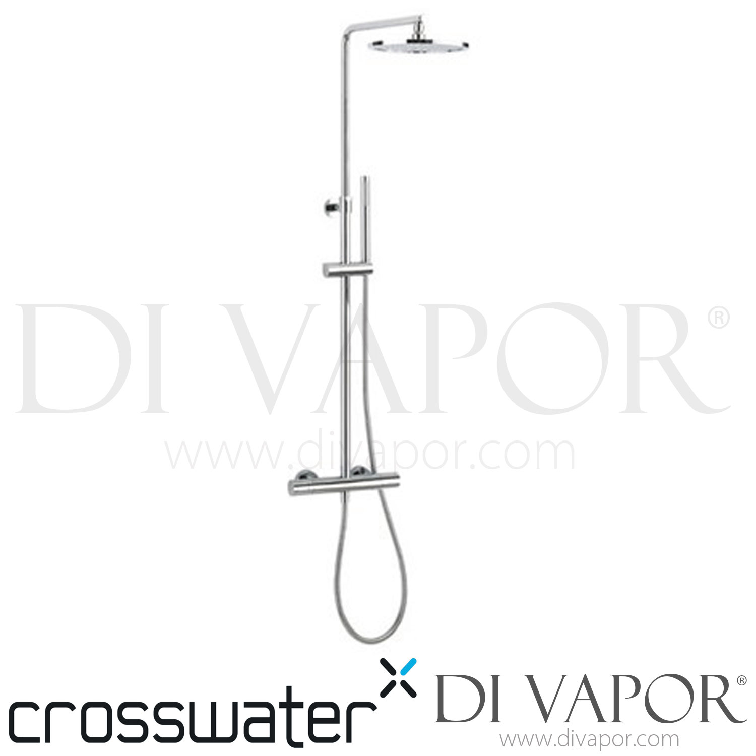 Crosswater RM553WC+ Curve Multifunction Thermostatic Shower Kit Spare Parts