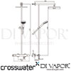 Crosswater RM554WC Diagram