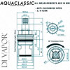 Rangemaster Aquaclassic Tap Cartridge Diagram