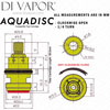 Rangemaster Aquadisc Hot Tap Cartridge Diagram