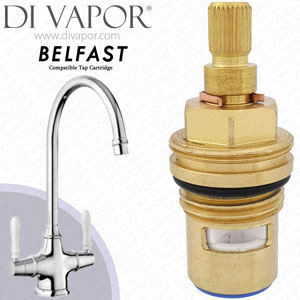 Rangemaster Belfast Monobloc TBM1BF Cold Tap Cartridge Compatible Spare