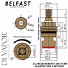 Rangemaster Belfast Hot Tap Cartridge Diagram