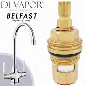 Rangemaster Belfast Monobloc TBM1BF Hot Tap Cartridge Compatible Spare - RMTBM1BF54