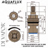 Rangemaster Aquaflux Cold Tap Cartridge Diagram