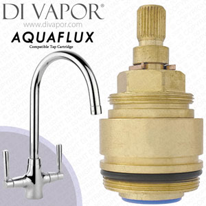 Rangemaster Aquaflux TFL1CM Cold Tap Cartridge with Bush Compatible Spare (Leisure Taps) - RMTFL1CM64