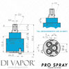 Rangemaster Pro Spray Tap Cartridge Diagram