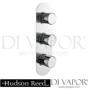 Hudson Reed Round Triple Concealed Thermostatic Shower Valve - RNDTR02 Spare Parts