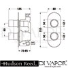Hudson Reed Round RNDTW01 Spare