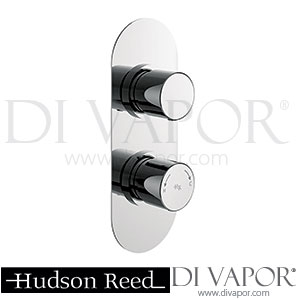 Hudson Reed Round Twin Concealed Thermostatic Shower Valve With Diverter - RNDTW02 Spare Parts