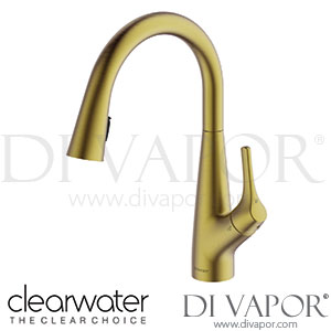 Clearwater ROL10BB Rosetta Brushed Brass Filtered Water Kitchen Mixer Tap Spare Parts