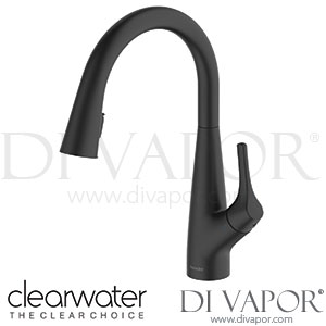 Clearwater ROL10MB Rosetta Matt Black Filtered Water Kitchen Mixer Tap Spare Parts