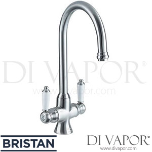 Bristan RS SNK BN Renaissance Monobloc Sink Mixer - Nickel - Kitchen Tap Spare Parts