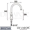 Bristan RS SNKSL EF C Mixer Spare Diagram