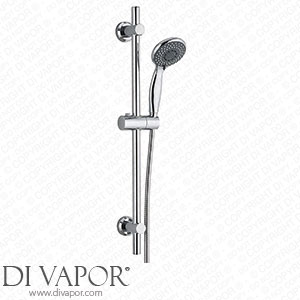 Victorian Plumbing Juno Round Slide Rail Kit - Chrome - RSRK01 - Spare Parts