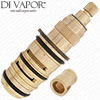 Thermostatic Cartridge for Arezzo Round Modern Twin & Triple Concealed Shower Valve - RSV31 RD3BLKPK