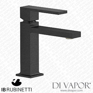 IB Rubinetti RU201CS Rubacuori Mini Monohole Washbasin Mixer Complete with Drain Spare Parts