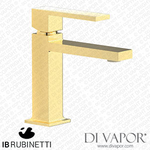 IB Rubinetti RU201II Rubacuori Mini Monohole Washbasin Mixer Complete with Drain Spare Parts