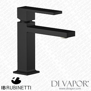 IB Rubinetti RU201NP Rubacuori Mini Monohole Washbasin Mixer Complete with Drain Spare Parts