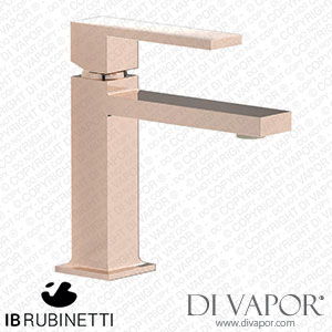 IB Rubinetti RU201RS Rubacuori Mini Monohole Washbasin Mixer Complete with Drain Spare Parts