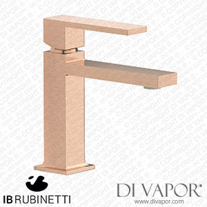 IB Rubinetti RU201SR Rubacuori Mini Monohole Washbasin Mixer Complete with Drain Spare Parts