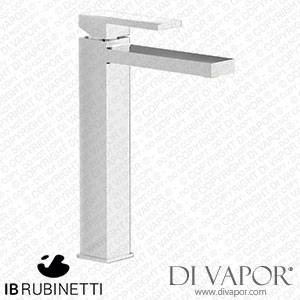 IB Rubinetti RU202CC Rubacuori Tall Monohole Washbasin Mixer Complete with Drain Spare Parts
