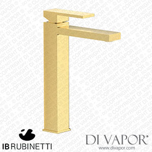 IB Rubinetti RU202IS Rubacuori Tall Monohole Washbasin Mixer Complete with Drain Spare Parts