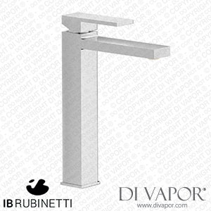 IB Rubinetti RU202SS Rubacuori Tall Monohole Washbasin Mixer Complete with Drain Spare Parts