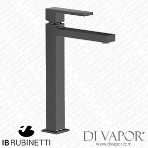 IB Rubinetti RU203CF Rubacuori Tall Mini Monohole Washbasin Mixer Complete with Drain Spare Parts