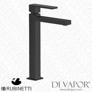 IB Rubinetti RU203CS Rubacuori Tall Mini Monohole Washbasin Mixer Complete with Drain Spare Parts