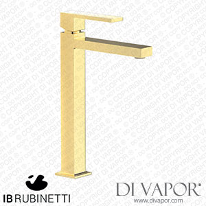 IB Rubinetti RU203II Rubacuori Tall Mini Monohole Washbasin Mixer Complete with Drain Spare Parts