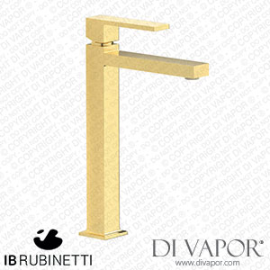IB Rubinetti RU203IS Rubacuori Tall Mini Monohole Washbasin Mixer Complete with Drain Spare Parts