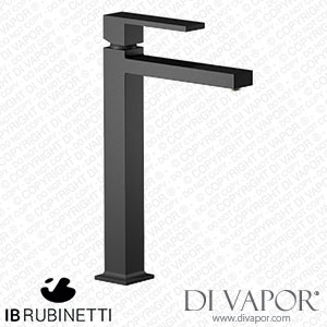 IB Rubinetti RU203NP Rubacuori Tall Mini Monohole Washbasin Mixer Complete with Drain Spare Parts