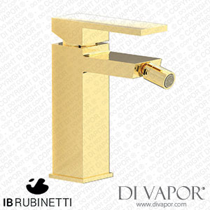 IB Rubinetti RU220II Rubacuori Monohole Bidet Mixer Complete with Drain Spare Parts