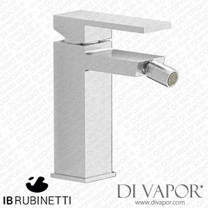 IB Rubinetti RU220SS Rubacuori Monohole Bidet Mixer Complete with Drain Spare Parts