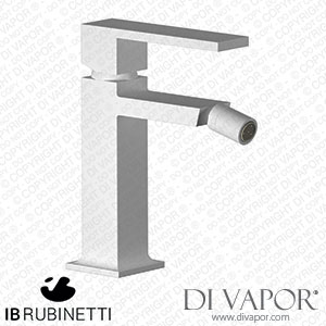 IB Rubinetti RU223BO Rubacuori Mini Monohole Bidet Mixer Complete with Drain Spare Parts