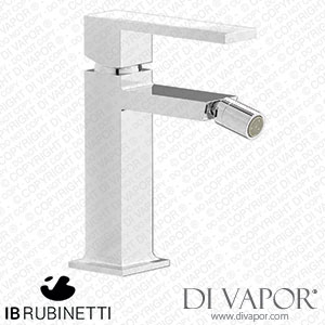 IB Rubinetti RU223CC Rubacuori Mini Monohole Bidet Mixer Complete with Drain Spare Parts