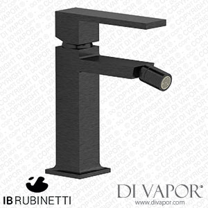 IB Rubinetti RU223CS Rubacuori Mini Monohole Bidet Mixer Complete with Drain Spare Parts