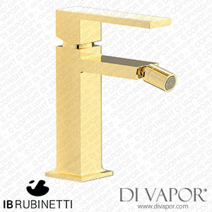 IB Rubinetti RU223II Rubacuori Mini Monohole Bidet Mixer Complete with Drain Spare Parts