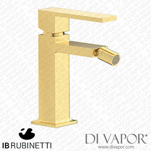 IB Rubinetti RU223IS Rubacuori Mini Monohole Bidet Mixer Complete with Drain Spare Parts