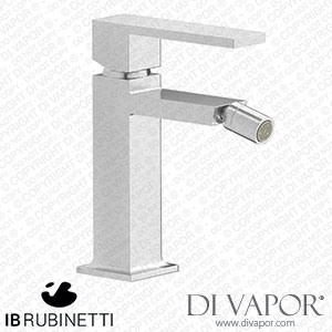 IB Rubinetti RU223SS Rubacuori Mini Monohole Bidet Mixer Complete with Drain Spare Parts