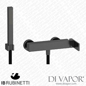 IB Rubinetti RU350CS Rubacuori Wall Mounted Shower Mixer with Shower Kit Spare Parts