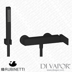 IB Rubinetti RU350NP Rubacuori Wall Mounted Shower Mixer with Shower Kit Spare Parts
