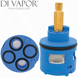 Diverter Cartridge for Thermostatic Concealed Shower Valve ROUND 3 Knob 2 Way