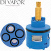 Diverter Cartridge for Thermostatic Concealed Shower Valve ROUND 3 Knob 2 Way