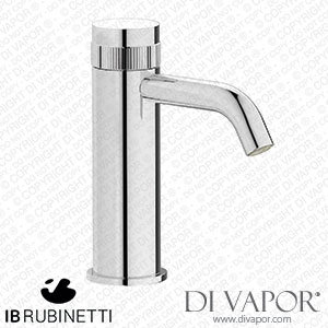 IB Rubinetti RX200CC Reflex Monohole Washbasin Hydroprogressive Mixer Complete with Drain Spare Parts