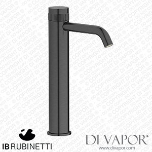 IB Rubinetti RX202CS Reflex Tall Monohole Washbasin Hydroprogressive Mixer Complete with Drain Spare Parts