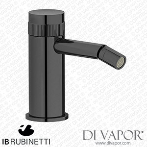 IB Rubinetti RX220CF Reflex Monohole Bidet Hydroprogressive Mixer Complete with Drain Spare Parts