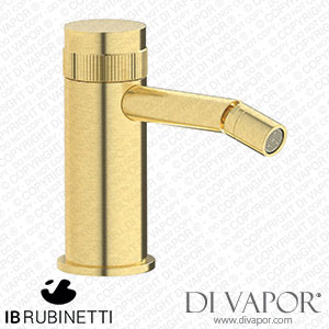 IB Rubinetti RX220IS Reflex Monohole Bidet Hydroprogressive Mixer Complete with Drain Spare Parts
