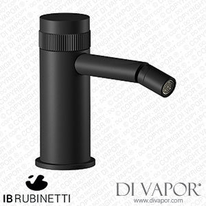 IB Rubinetti RX220NP Reflex Monohole Bidet Hydroprogressive Mixer Complete with Drain Spare Parts